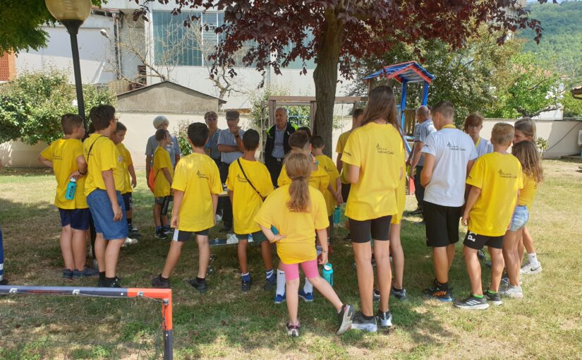 Partecipazione al CAMPO SCUOLA “Anch’io sono la protezione Civile” a Gorzegno